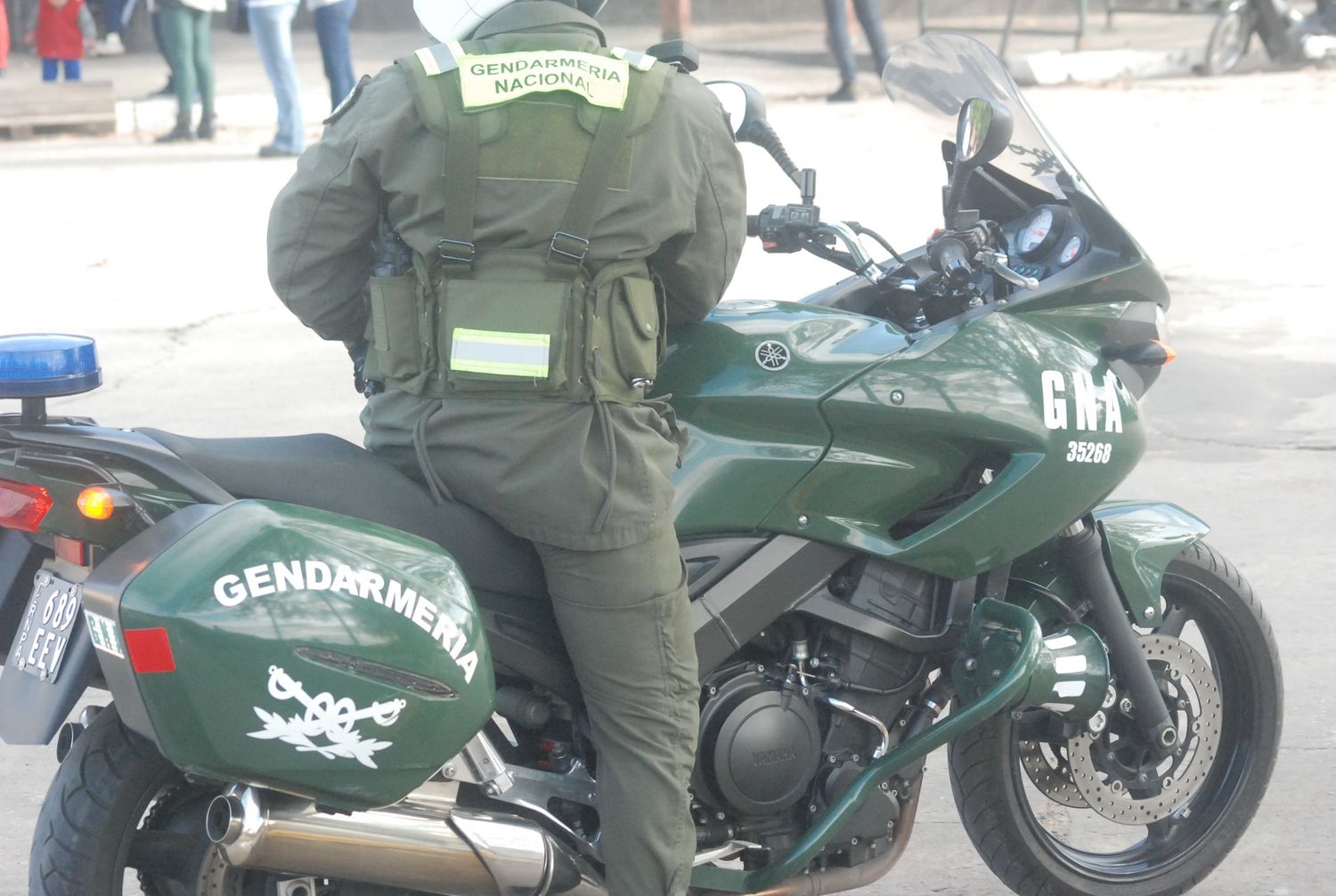 Le robaron la mochila con un inhibidor de señal y la Gendarmería la recuperó 