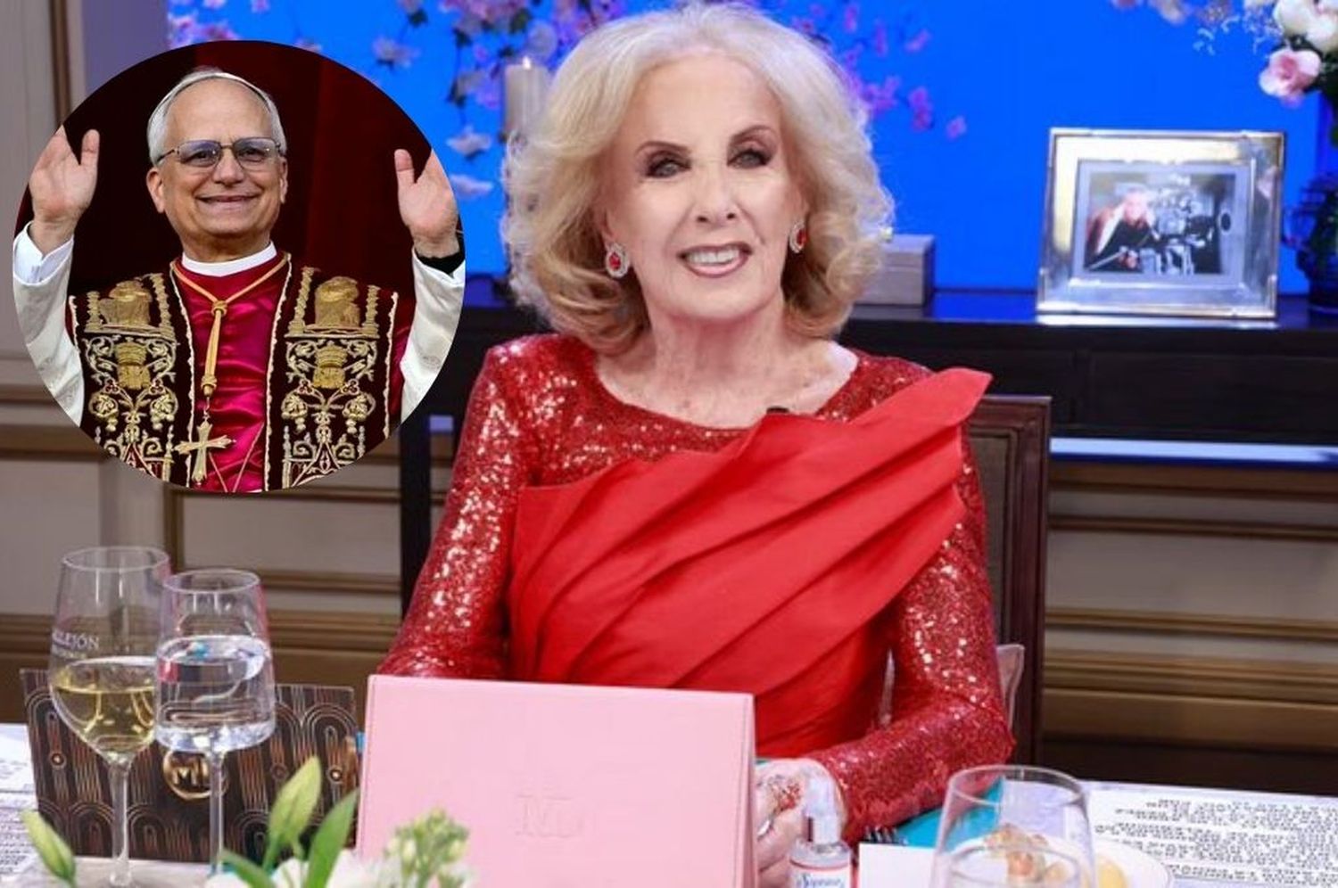 "Quiera Dios que lo ilumine": los deseos de Mirtha Legrand tras la elección del Papa León XIV