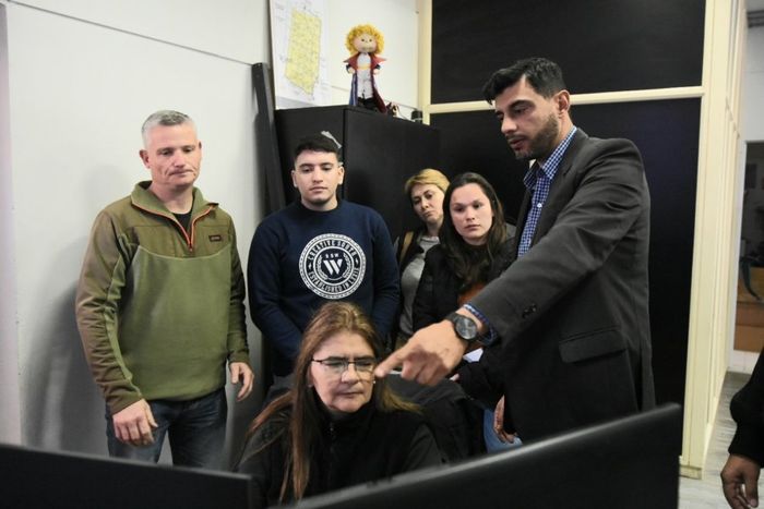 Autoridades electas de Pilar visitaron el Centro de Monitoreo
