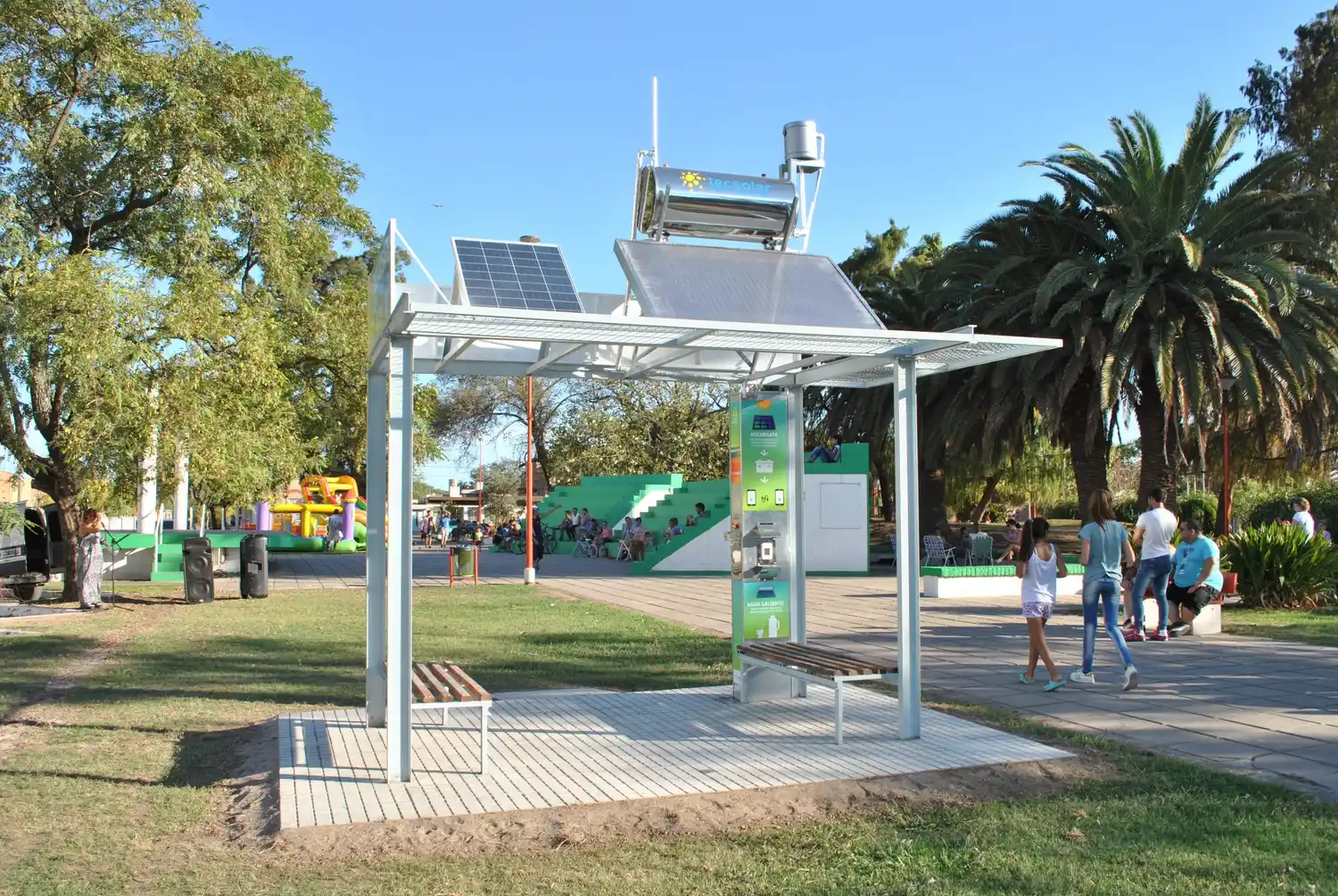 Instalarán estación solar en el Parque del Lago
