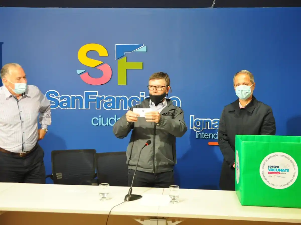 Se conocieron los ganadores  del sorteo de la campaña  “Vacunate por vos y por todos”