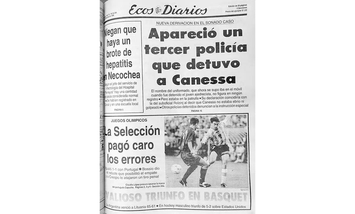 Martes 23 de julio de 1996