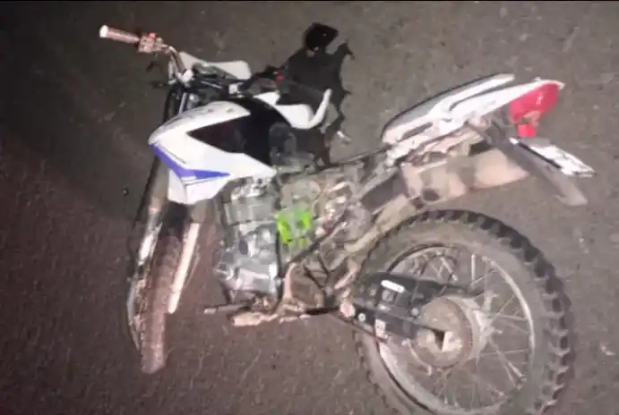 Fatalidad en Entre Ríos: motociclista chocó contra un perro en la ruta y murió