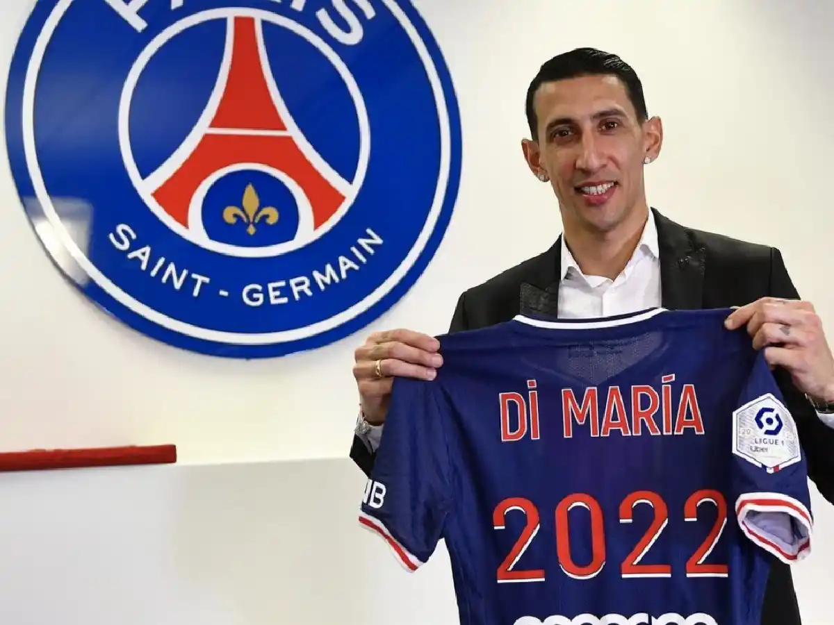 Di María extendió su contrato con el PSG hasta 2022