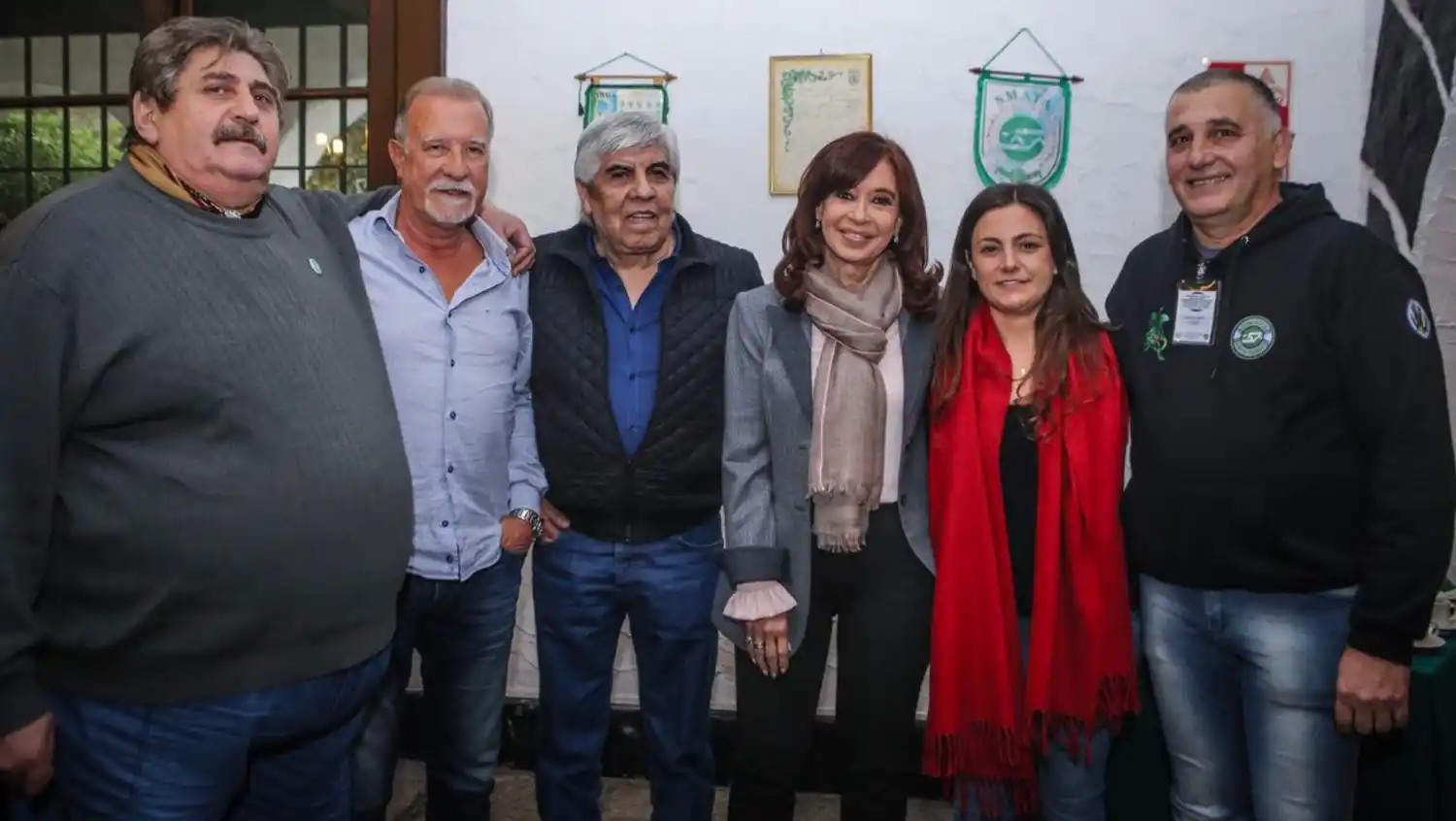 Cristina Kirchner compartió un acto con Hugo Moyano