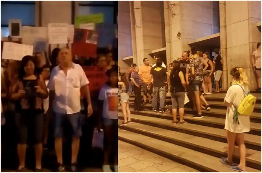 Movilización frente al Palacio de Tribunales: «Queremos que deje de correr sangre»