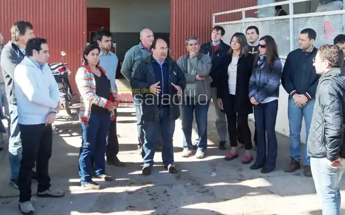 Salomón visitó la planta de tratamiento de residuos sólidos