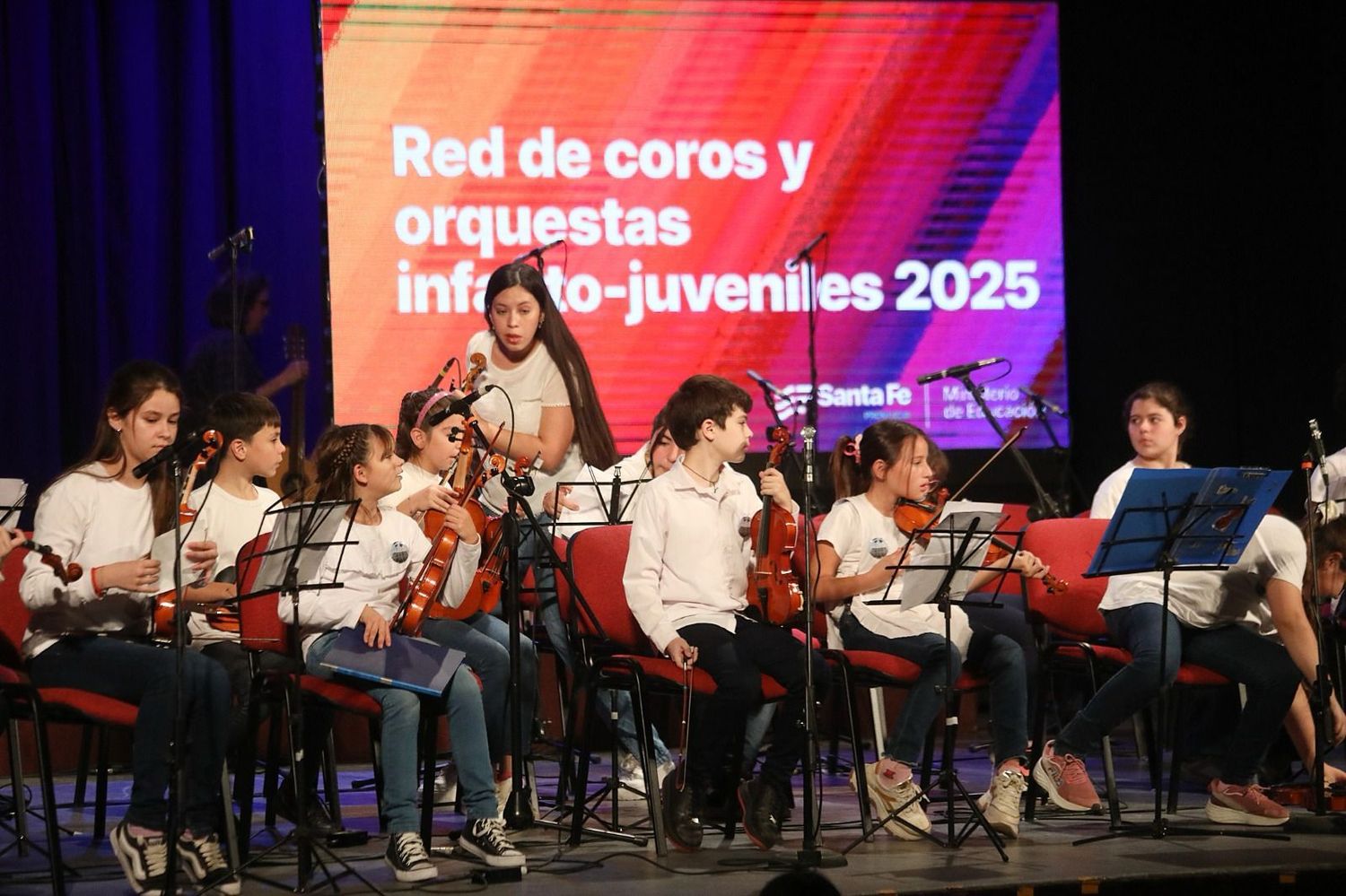Más de 500 chicos participan de la actividad.