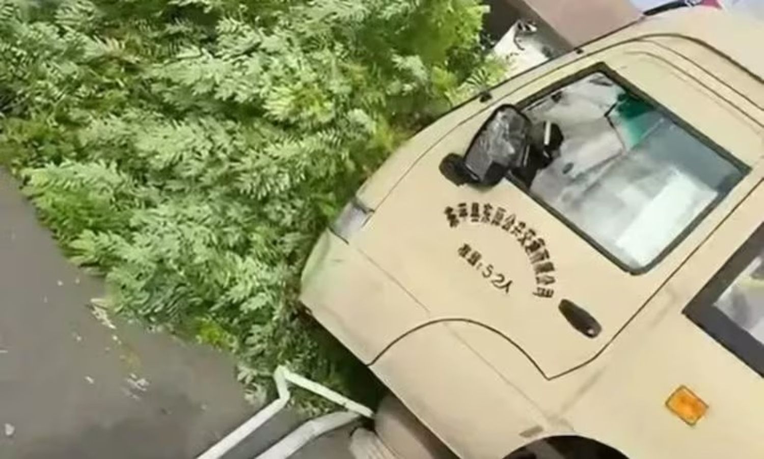 Tragedia en China: un micro escolar atropelló a un grupo de papás y alumnos y murieron 11 personas
