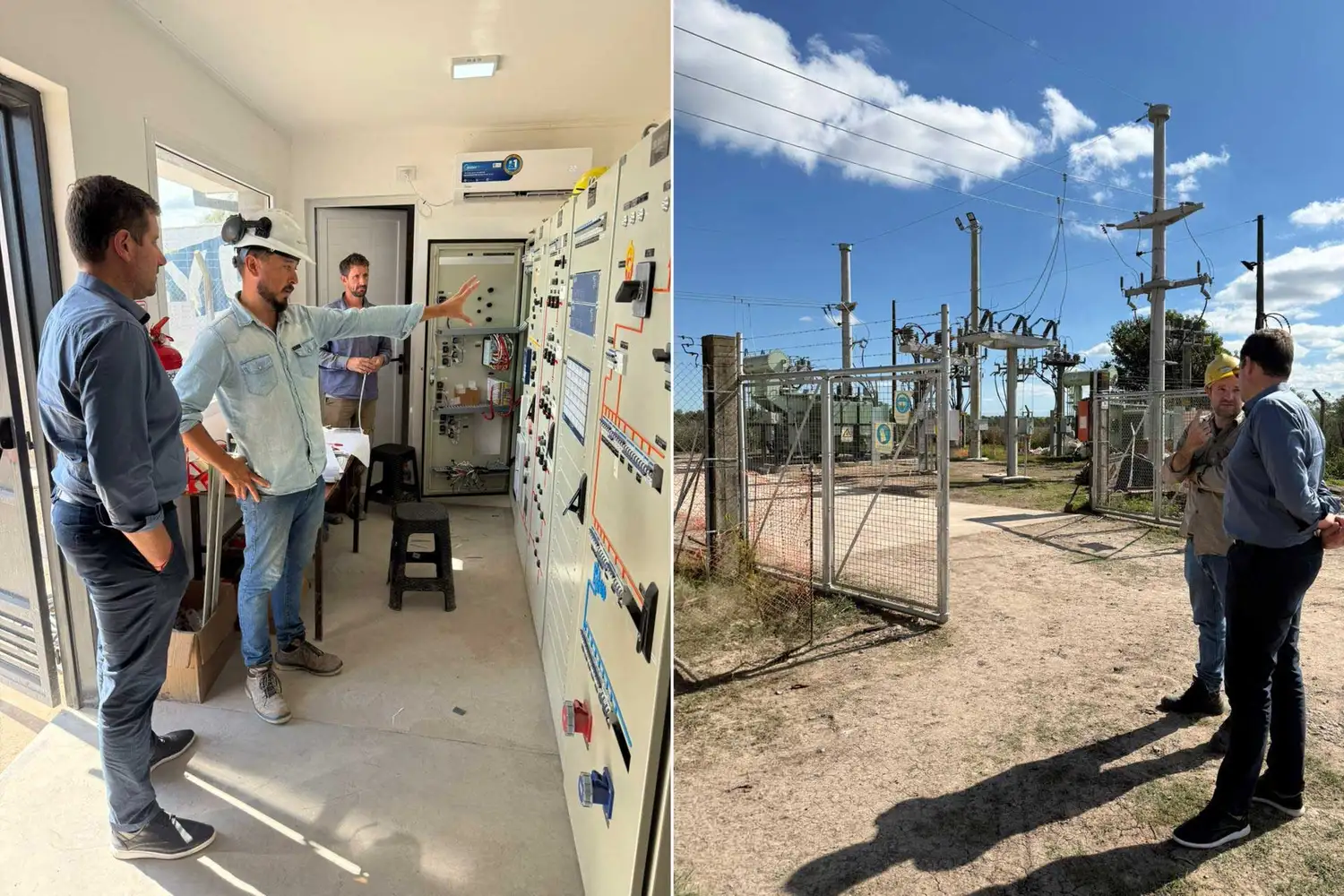 Avanza la construcción de una nueva subestación eléctrica en General Ramírez
