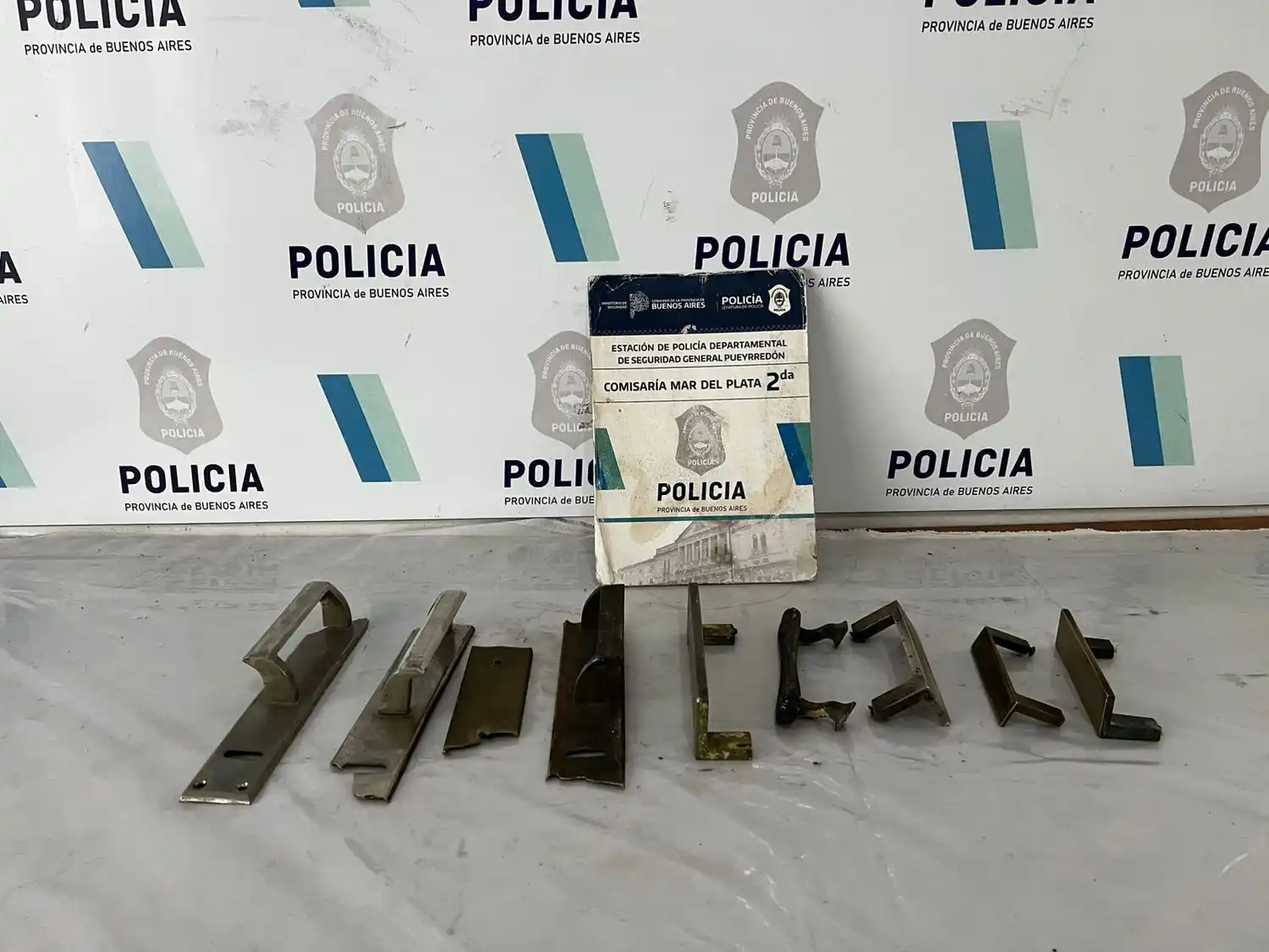Una mujer alertó al personal policial cuando escuchó ruidos en el ingreso de su casa.