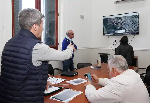 La provincia monitorea la operatividad de las obras  de defensa para mitigar los efectos de inundaciones