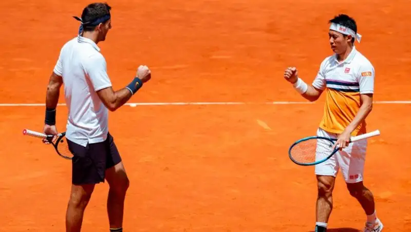 “Delpo” y “Machi”, ganadores en el doble