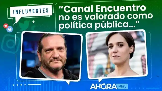 Darío Sztajnszrajber en Ahora Play: "Canal Encuentro no es valorado como política pública"