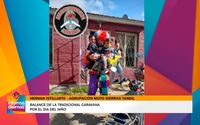Balance de la tradicional caravana por el Dia de la niñez