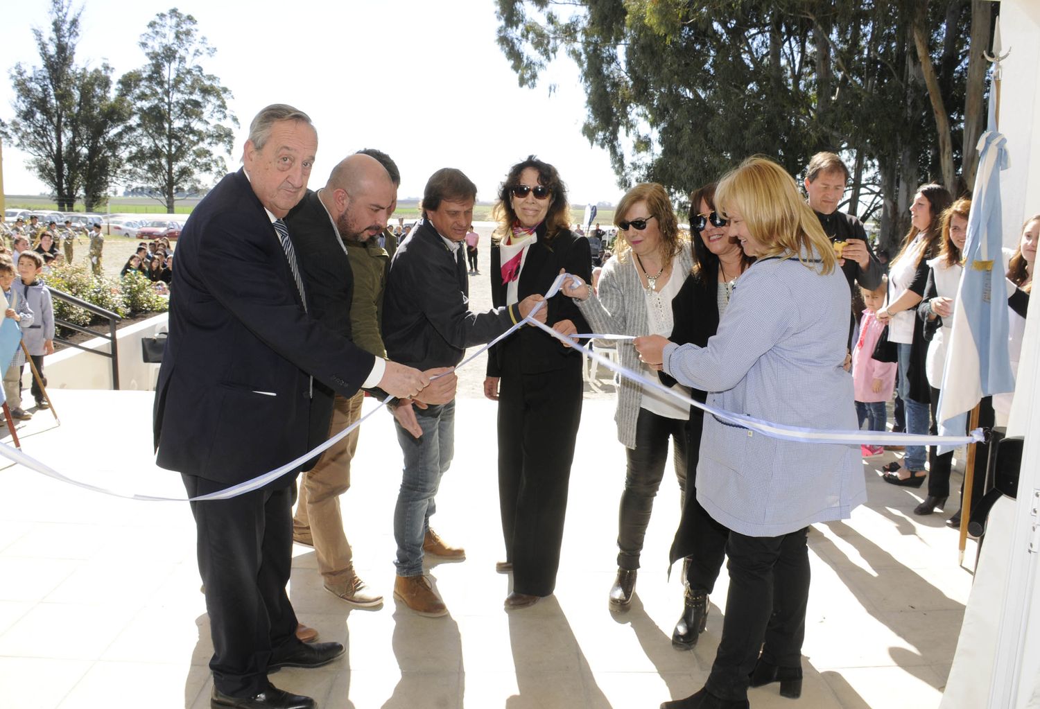En un emotivo acto, se inauguró el nuevo edificio del Jardín de Infantes 918