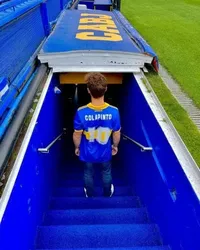 Colapinto y un guiño al club de sus amores: “Tengo muchas ganas de usar el 12”