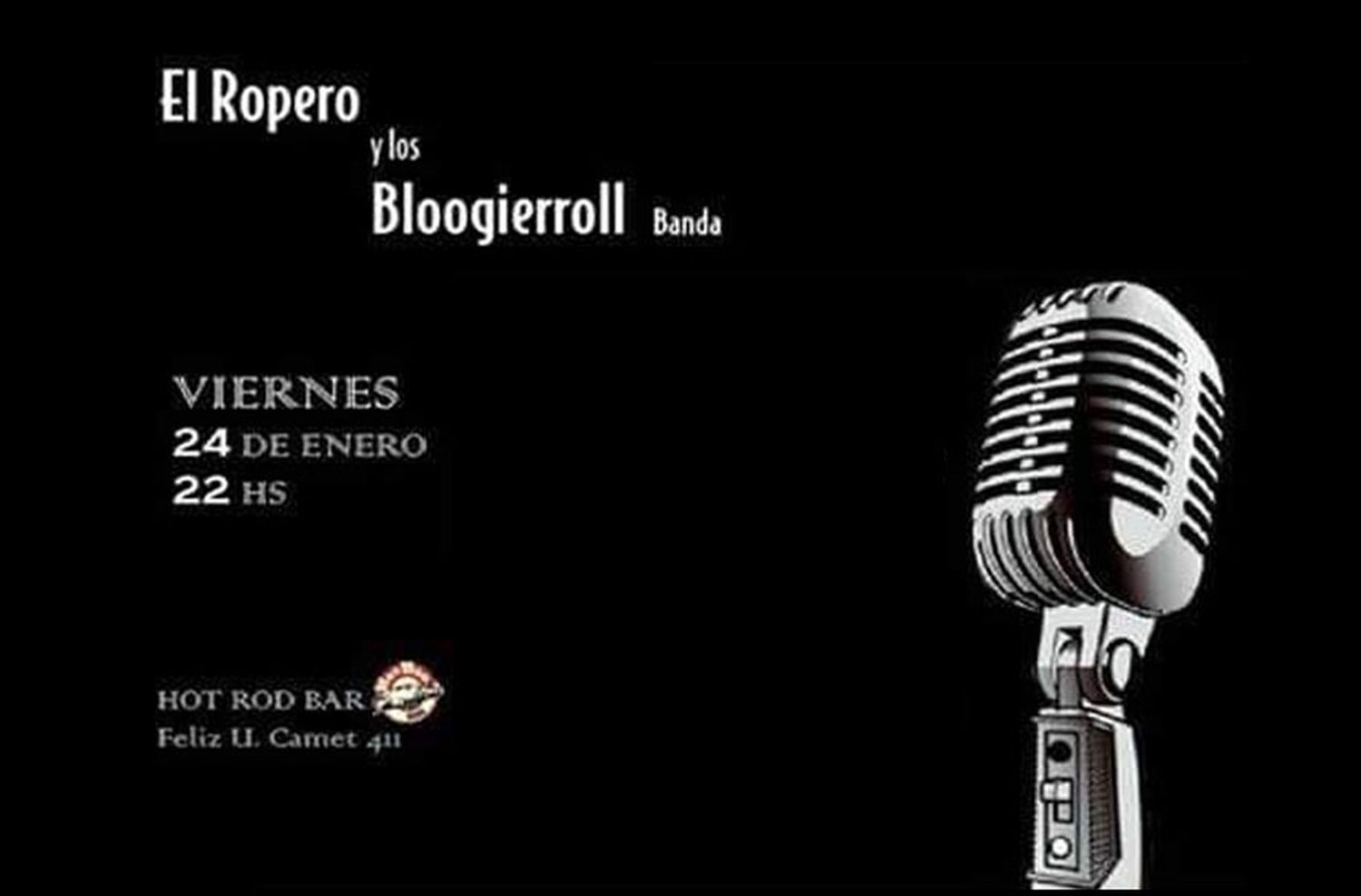 Tras 4 años de inactividad, vuelve a Mar del Plata la banda "El Ropero y los Blooggierroll"