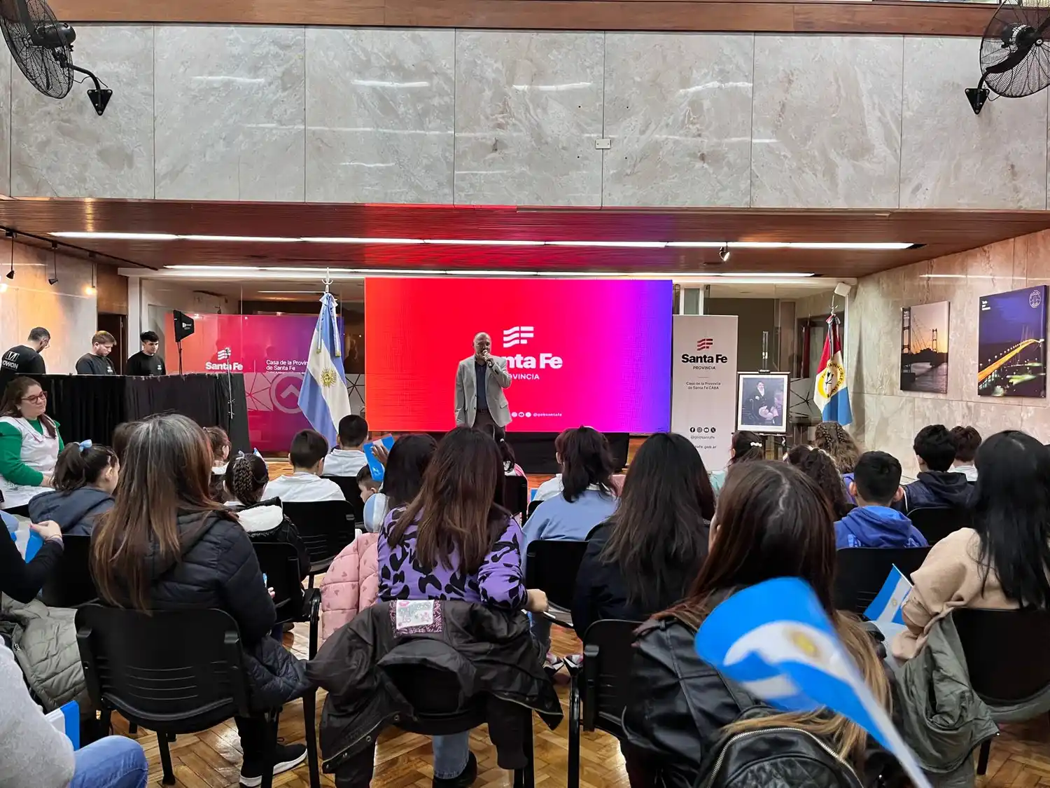 El evento contó con la presencia del secretario de la Delegación Federal en CABA, Hernán Rossi.