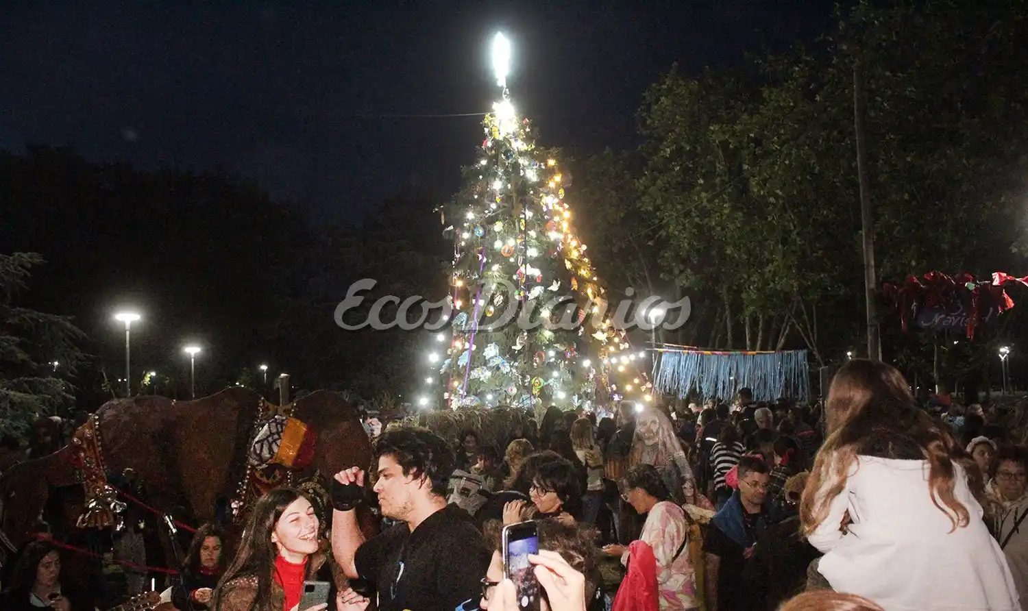 Tradicional. Edición del año pasado en la plaza central de la ciudad