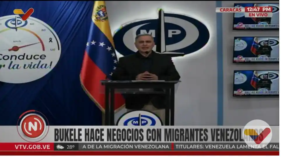 “Bukele se ha convertido en un VIOLADOR SERIAL DE DERECHOS HUMANOS en el mundo”: Tarek William Saab (+Video)