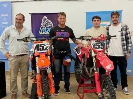 Se presentó la tercera fecha del Campeonato Santafesino de Motocross 2026 que se correrá el fin de semana en el "Autódromo Ciudad de Rafaela". Foto:AR