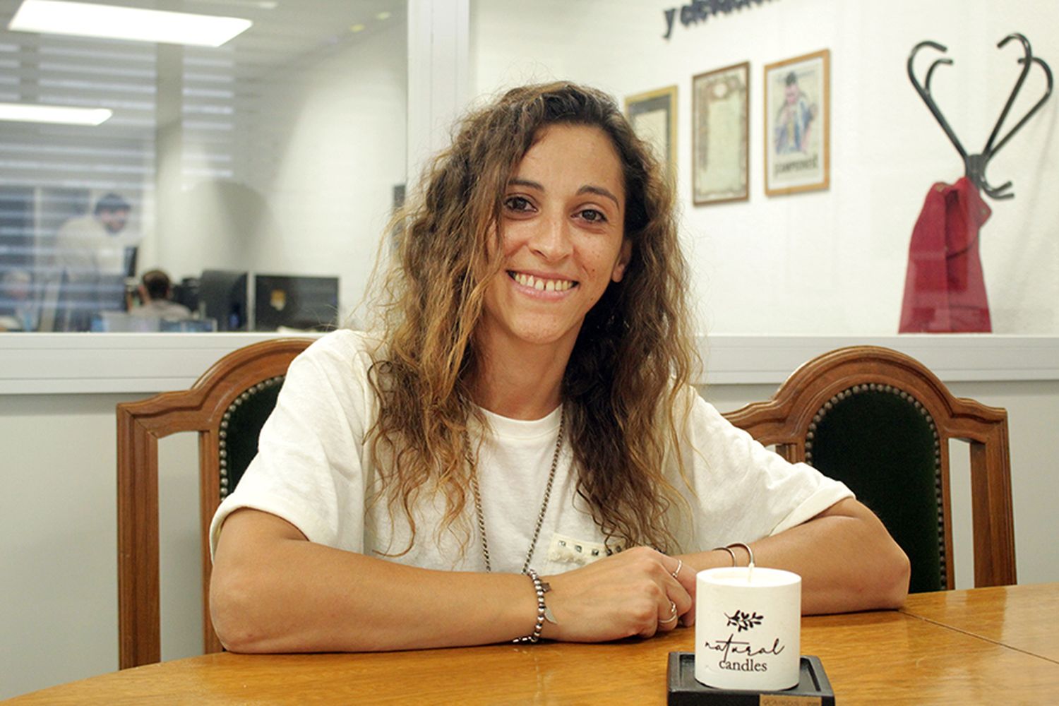Emprendedora. Florencia Mansilla disfruta de su presente y nuevos desafíos