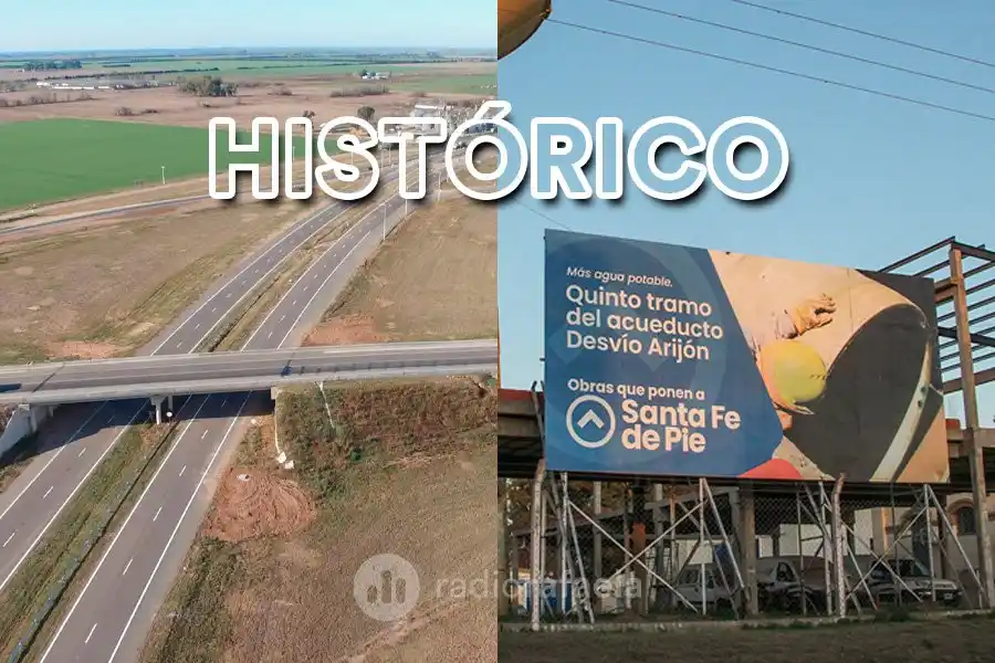 Esta semana, Perotti inaugurará el esperado acueducto y habilitará un nuevo tramo de la Variante