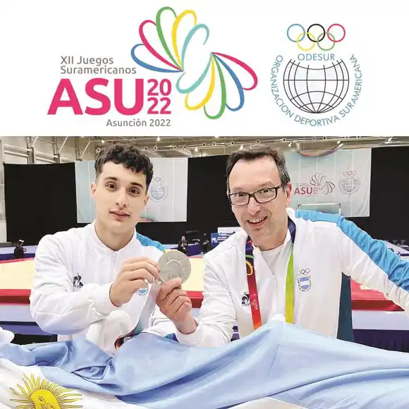 Otra medalla de plata para Santiago Mayol en los Juegos Odesur de Paraguay