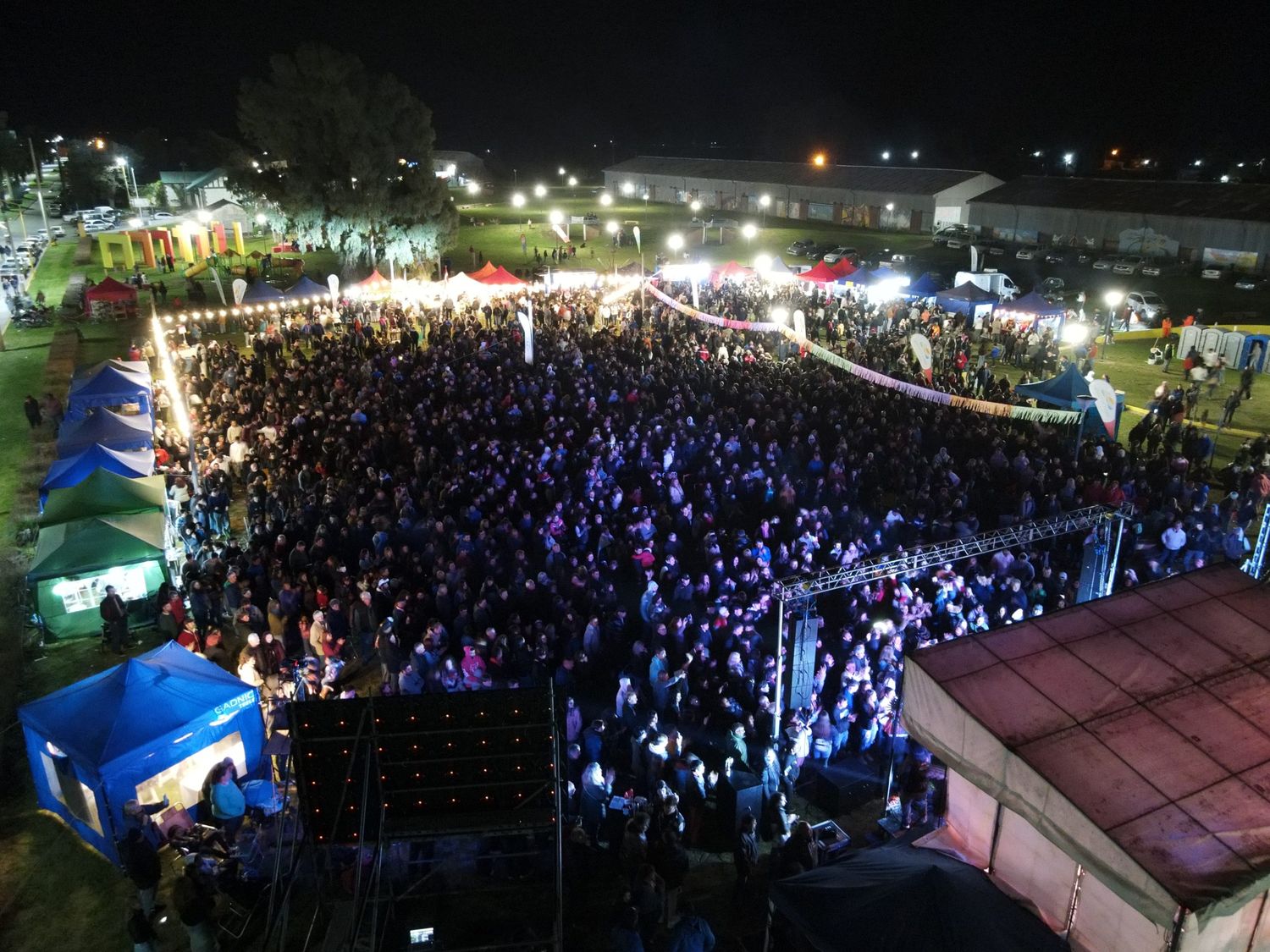 San Cayetano celebró con una fiesta la llegada de la primavera