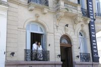 En el emblemático lugar de la Casa de la Cultura se casaron cinco parejas tandilenses 