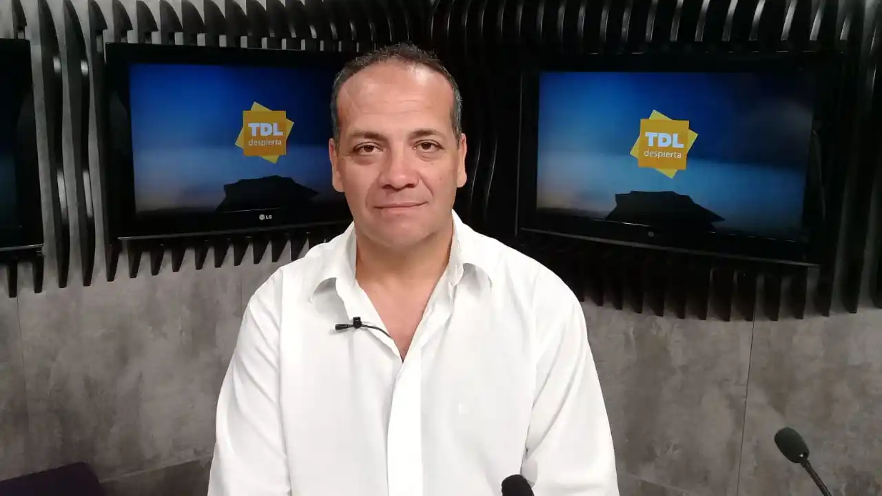Juan Pedro Larraburu en el desayuno de Tandil Despierta