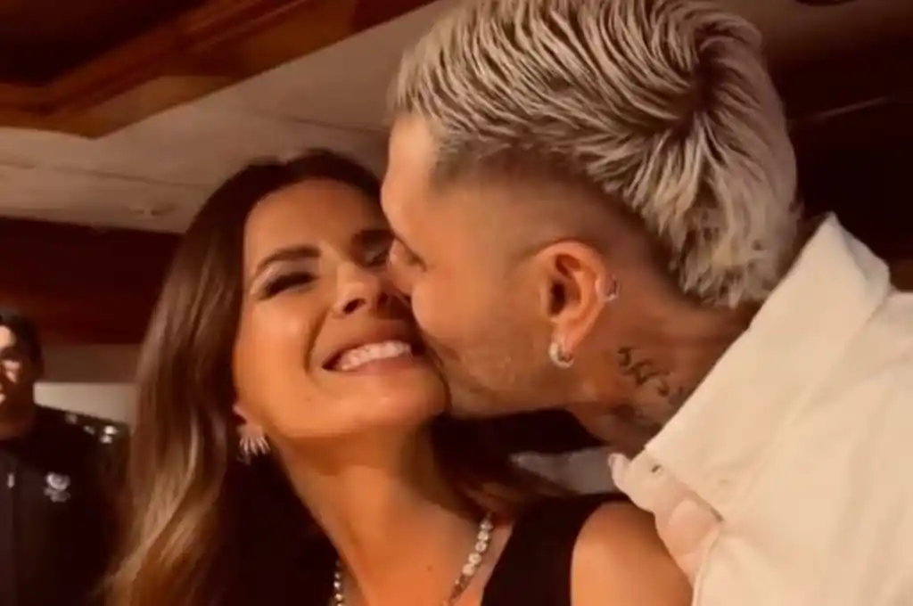 La China Suárez junto a Mauro Icardi