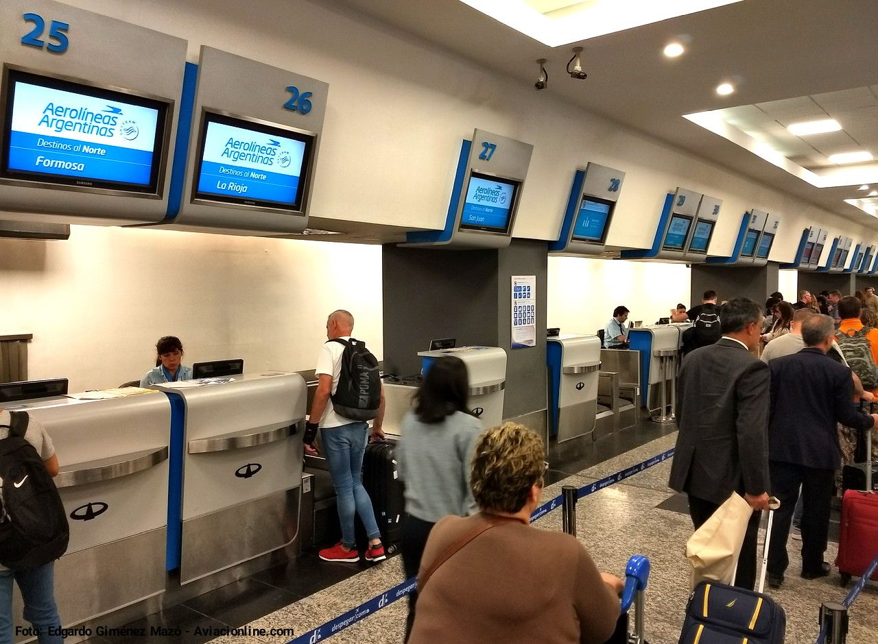 Tráfico de pasajeros de Aerolíneas Argentinas creció 6% durante agosto
