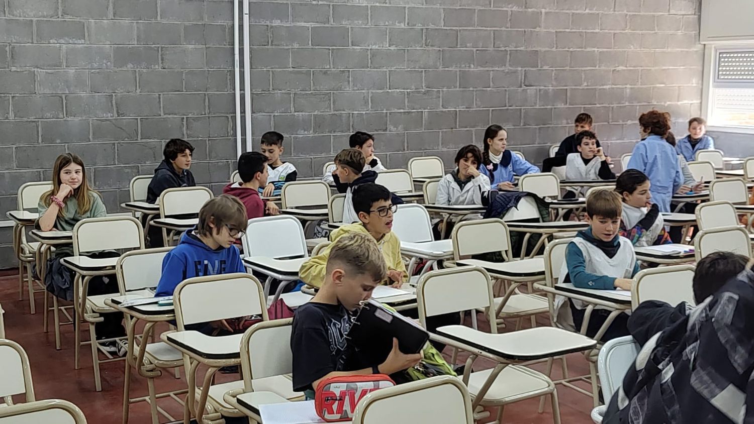 En Aulas Comunes III del Campus se desarrolló la instancia interescuelas de las Olimpíadas Matemáticas.