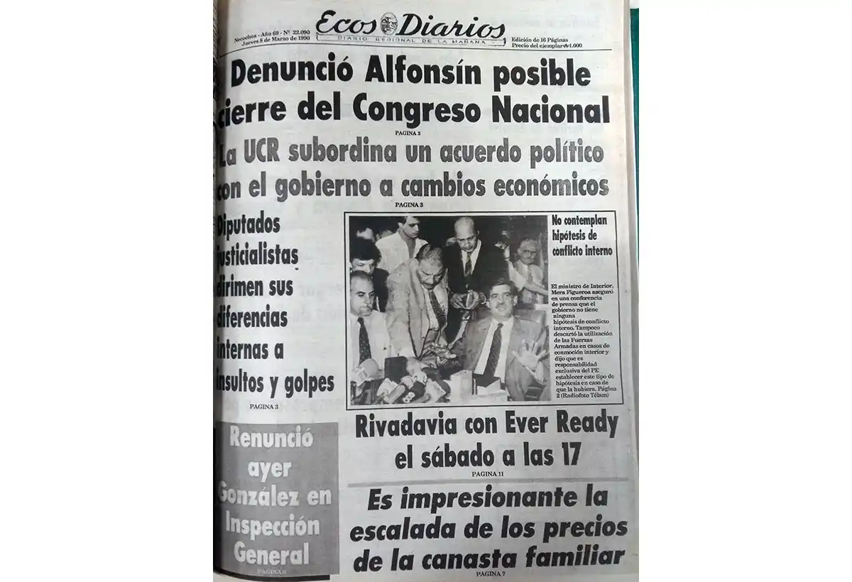 Jueves 8 de marzo de 1990