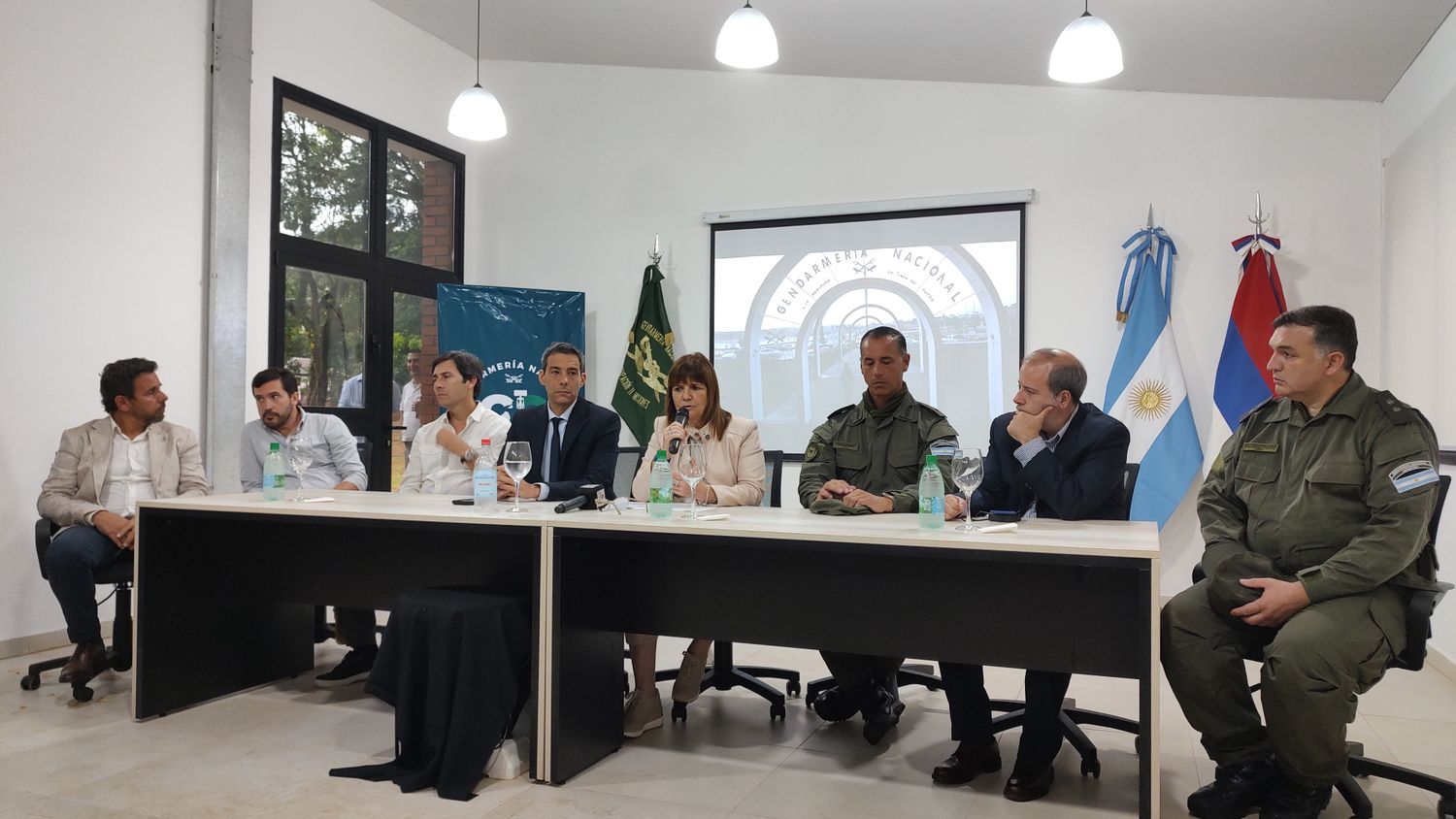 Patricia Bullrich, visitó la Triple Frontera e inauguró un centro antiterrorista para fortalecer la seguridad regional