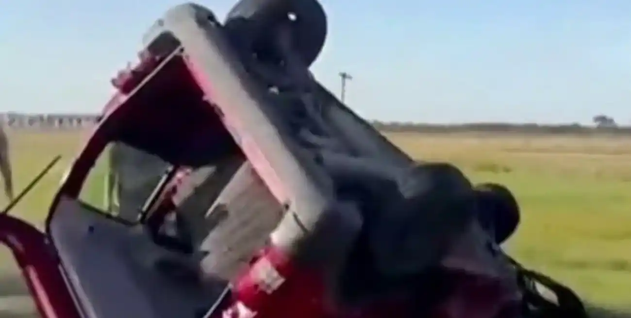 Choque fatal en Ruta Nacional 34: una Kangoo y un camión impactaron de frente