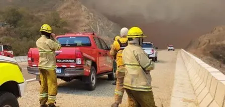 Córdoba: se originó un nuevo foco de incendio en La Calera