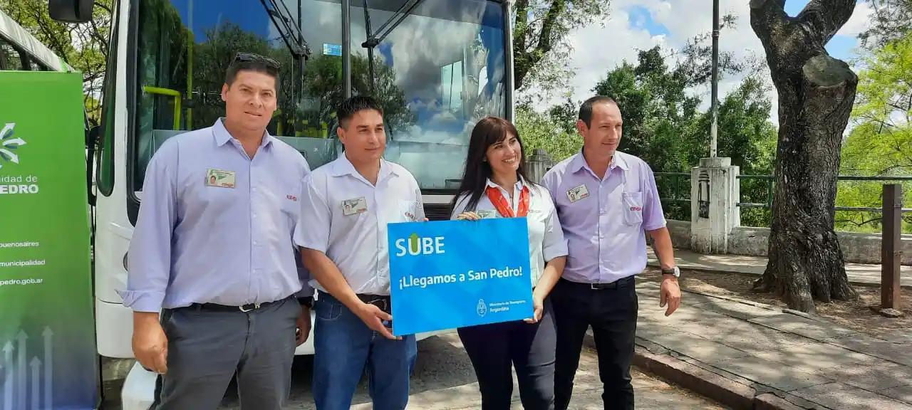Presentaron la SUBE en San Pedro y habrá una oficina para atención al público