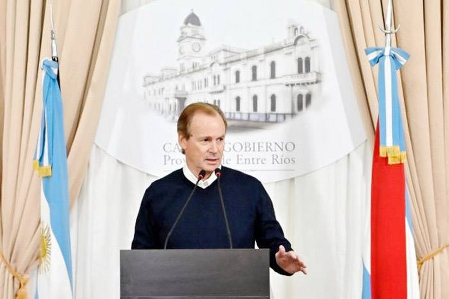 Bordet no acompaña a Kueider y seguirá dentro del Frente