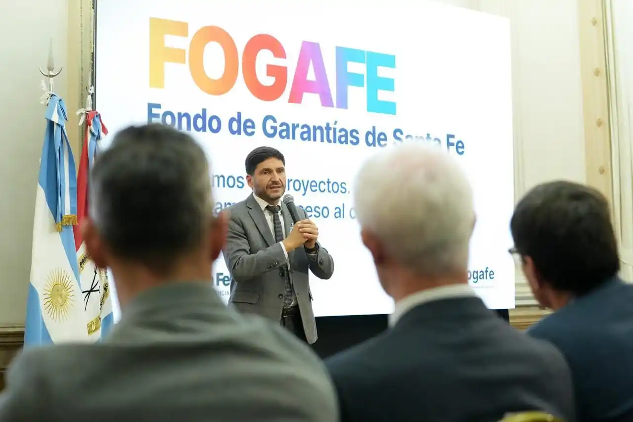 Pullaro presentó en Rosario el Fondo de Garantías de Santa Fe: "Permite a nuestras pymes crecer y generar empleo"