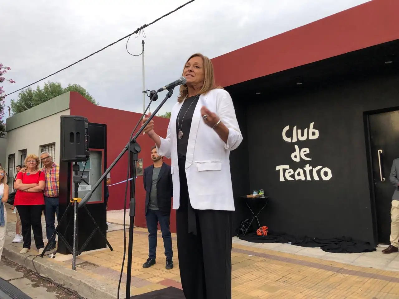 Marcela Juárez, fundadora junto a Alejandra Casanova del Club de Teatro.