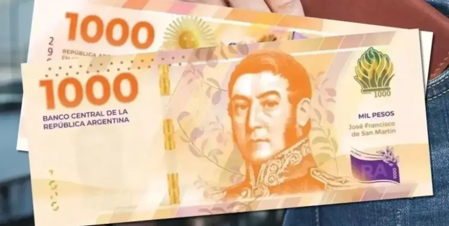 Nuevo billete de $ 1.000, premiado como el más seguro de América Latina