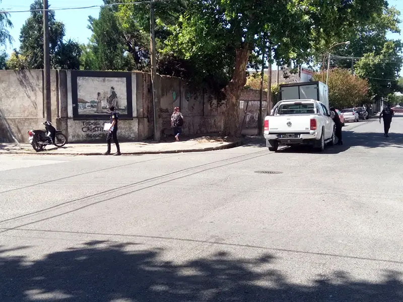 Motociclista lesionado