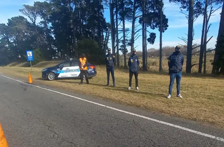 Operativos de prevención de la Policía Federal en Pinamar