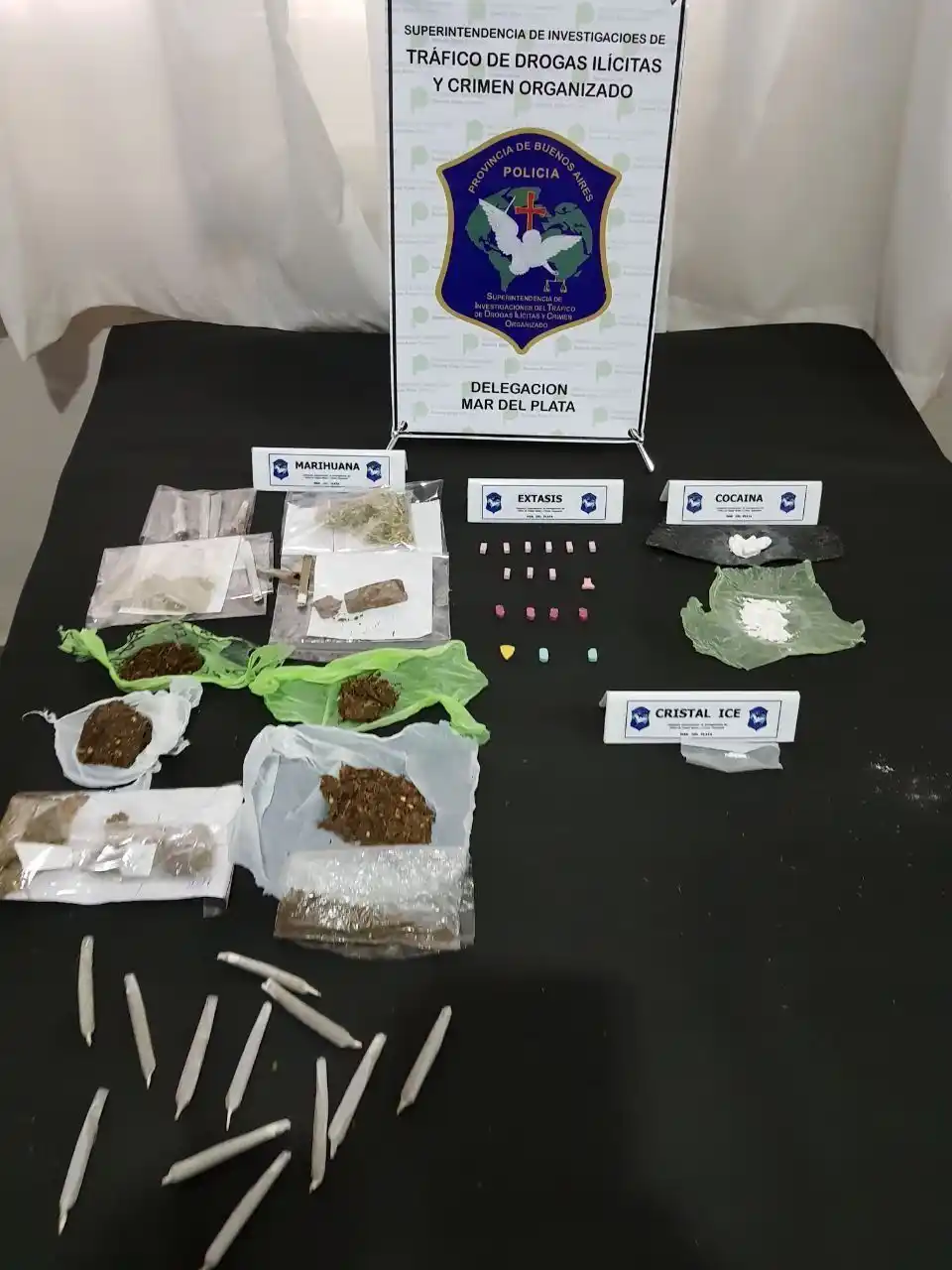 Mar del Plata: Detuvieron a más de 50 personas por narcotráfico