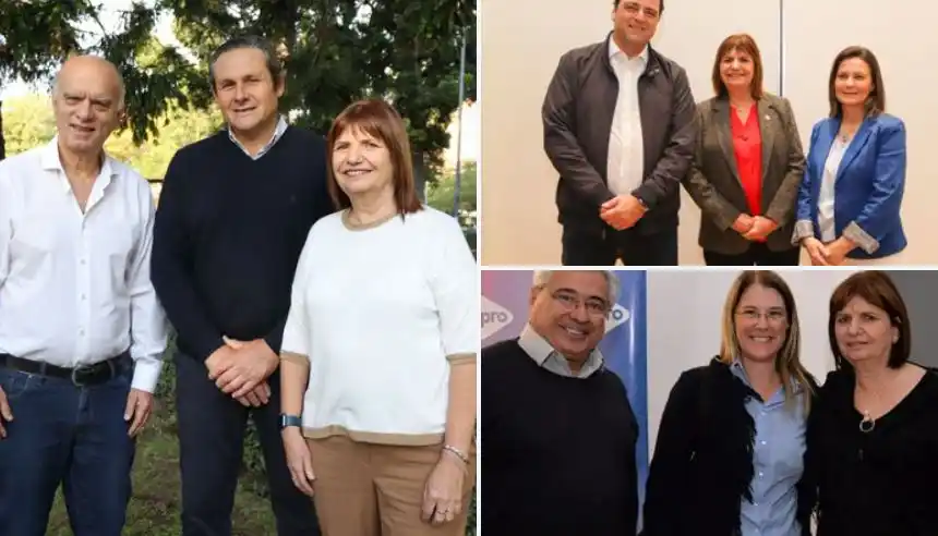 Bullrich y Grindetti siguen sumando apoyos de intendentes bonaerenses a sus precandidaturas