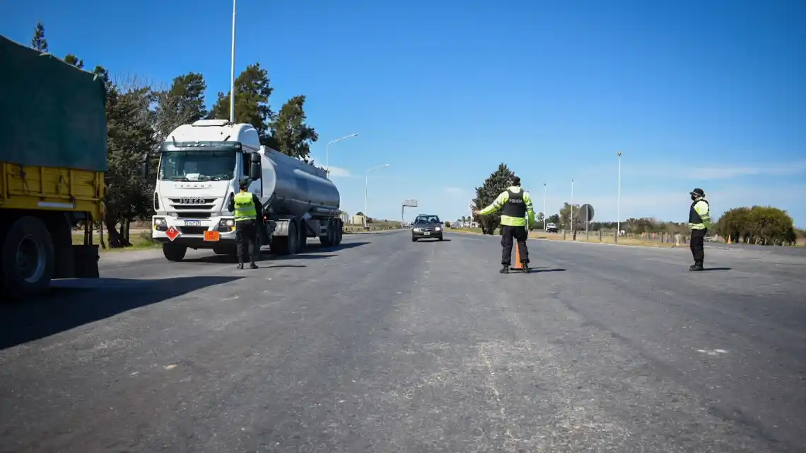 Refuerzan los controles viales y la prevención en rutas por el fin de semana largo