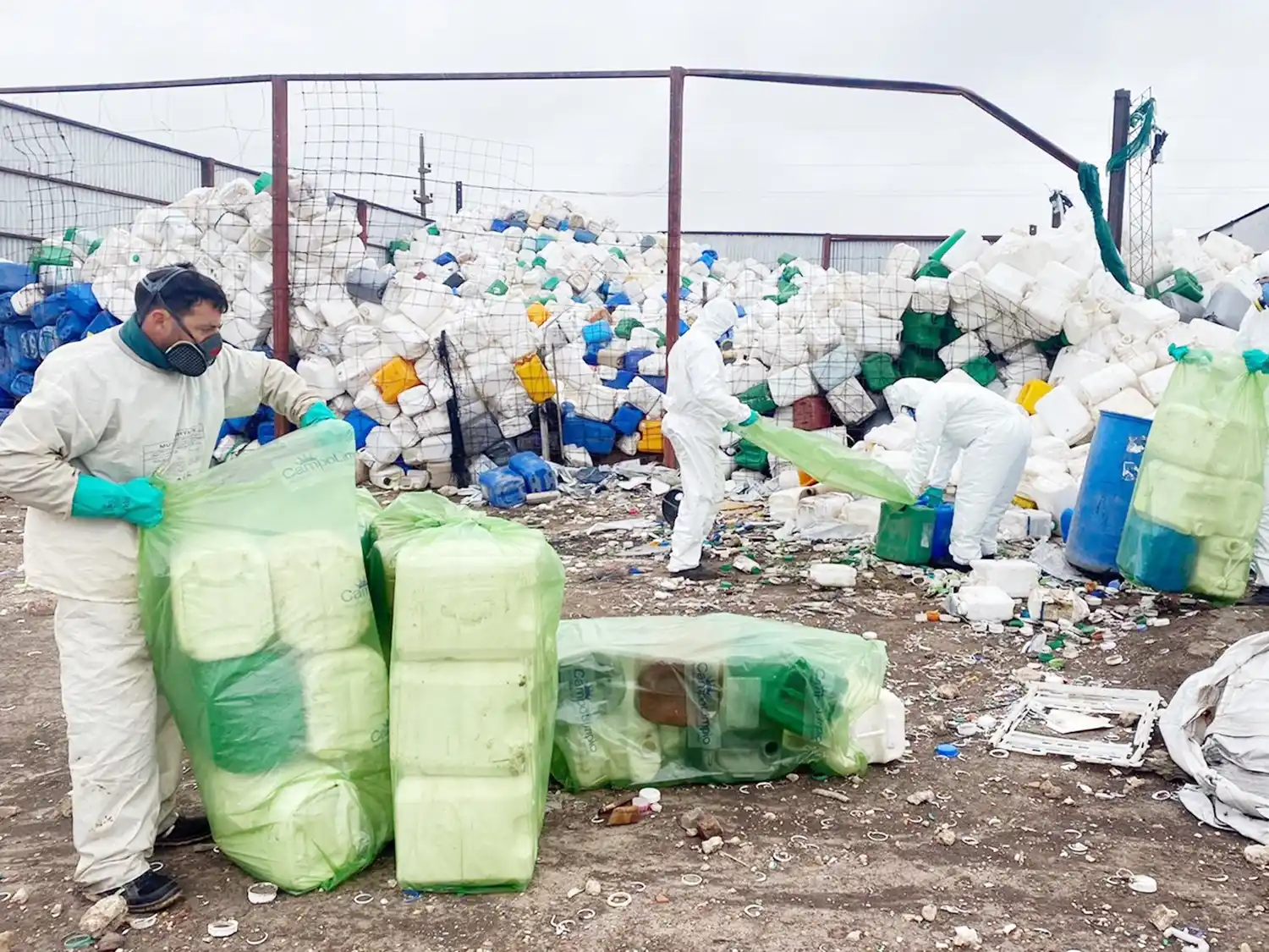 Entre Ríos recuperó más de 390.000 kilos de envases de fitosanitarios